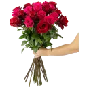 Kytice ekvádorských růží 80 cm